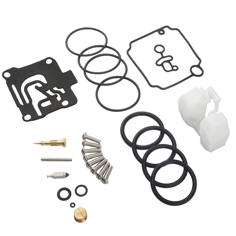 Carburetor Carb Rebuild Repair Kit for Yamaha F50 T50 4 Stroke 2001-2004 4 Set