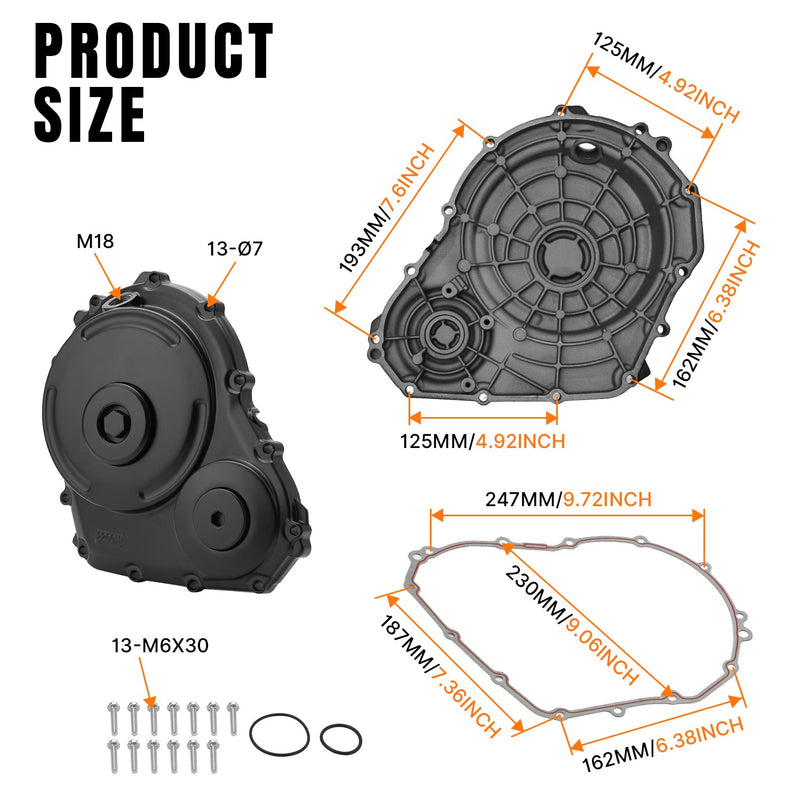 Right Engine Stator Crankcase Cover for Suzuki GSXR600 GSX-R 750 2006-2024