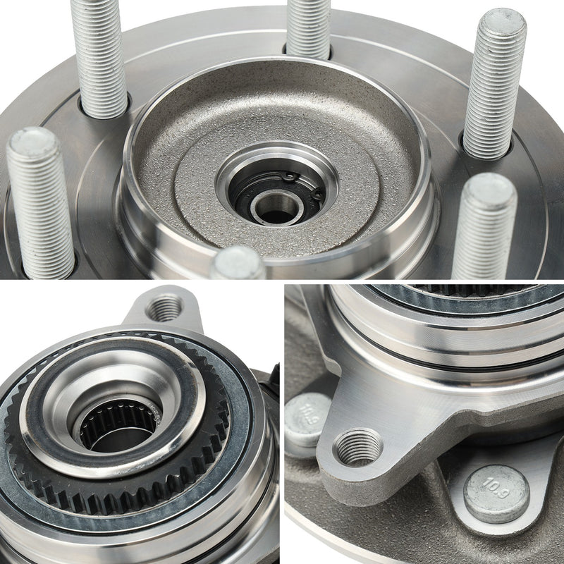 Front Wheel Bearing Hub Assembly for Ford F-150 F150 2018-2020 4WD Pair