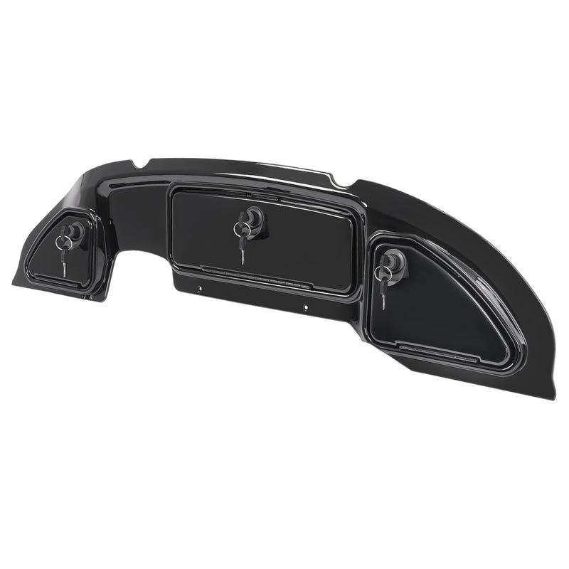for Club Car Precedent 2004-08.5 Golf Cart Dash Kit Dashboard with Lock Gloss Bl