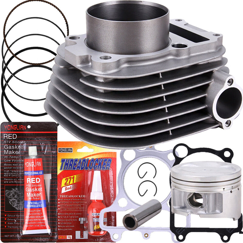 Bear Tracker 250 Cylinder Piston Gasket Top End Kit for Yamaha 1999-2004 ATV