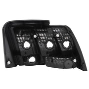 DURAFORCE Clear Lens Tail Lights For Ford Mustang 1999-2004 Rear Brake Lamps Left Right
