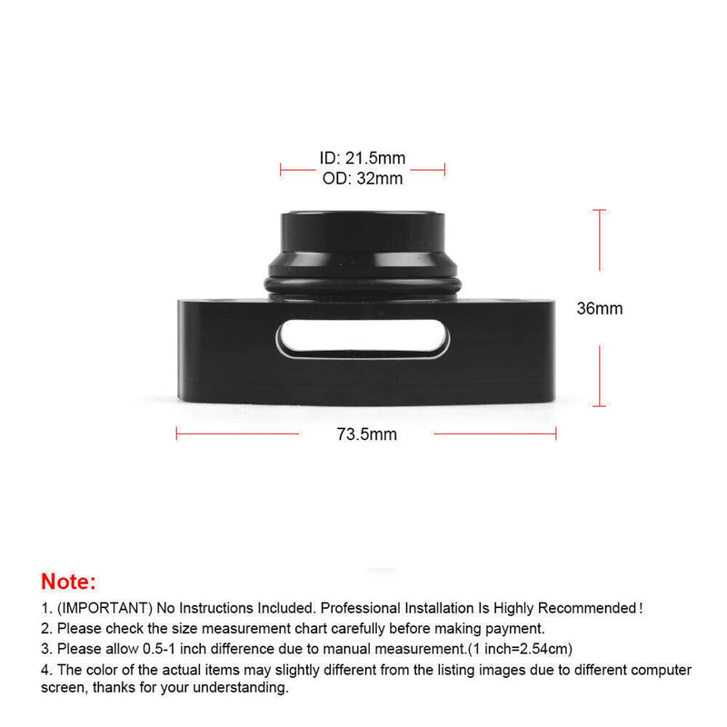 Turbo Blow Off Valve Adapter BOV for Ford F-150 2.7L 3.5L Ecoboost 2016+