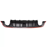 DURAFORCE Glossy Black Rear Bumper Diffuser & Rear Spoiler Fit for 2018-2023 Infiniti Q50