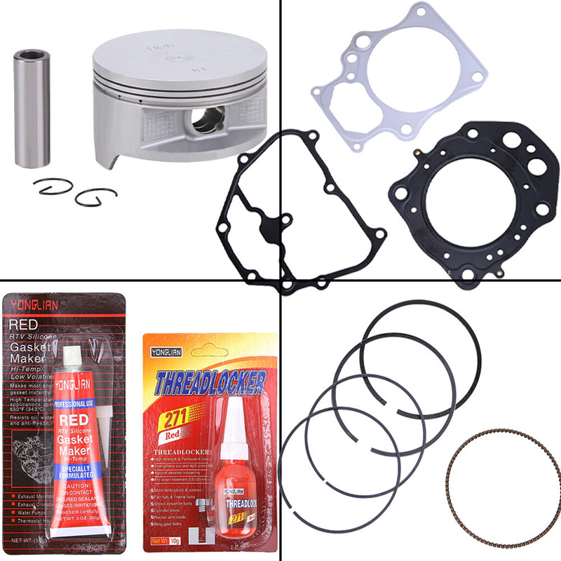 Top End Rebuild Kit Cylinder Piston for Honda TRX500 FM FE FPE FPM 2012-2019
