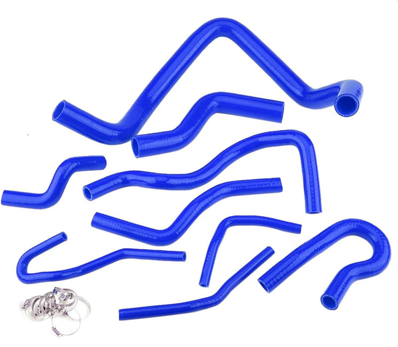 Silicone Radiator Hose Kit for Honda Civic D15 D16 SOHC EG EK 92-00 Blue
