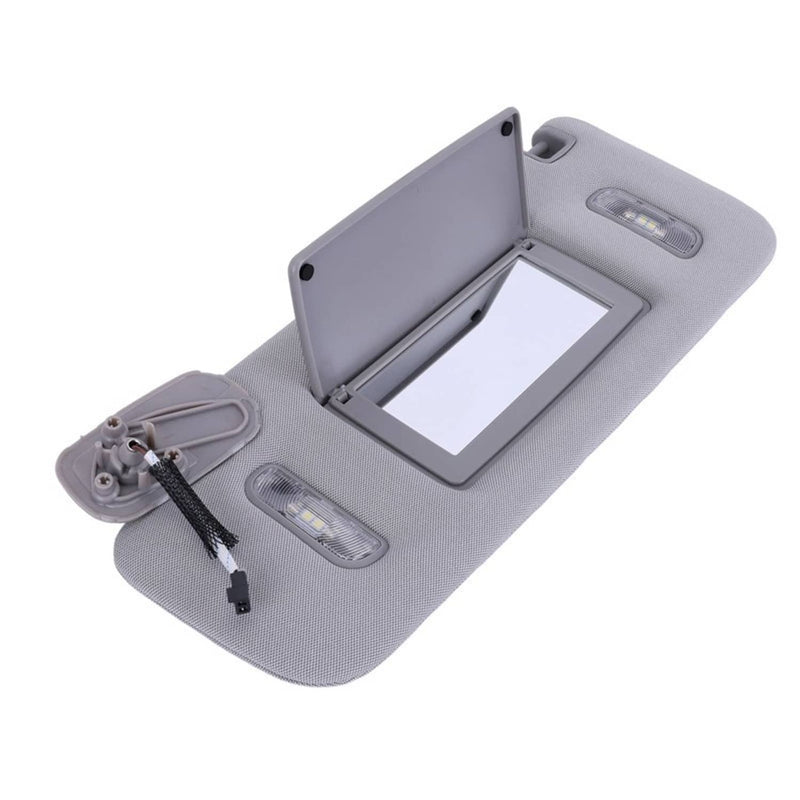 Sun Visor with Light for Chevrolet Suburban Tahoe 2015-2019 Left Driver Side Gra