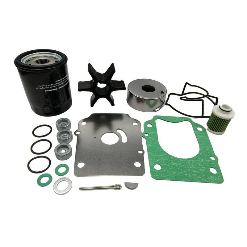 DURAFORCE 17400-87831 Maintenance Service Kit for Suzuki 100HP DF100B Outboard 15412-92J00