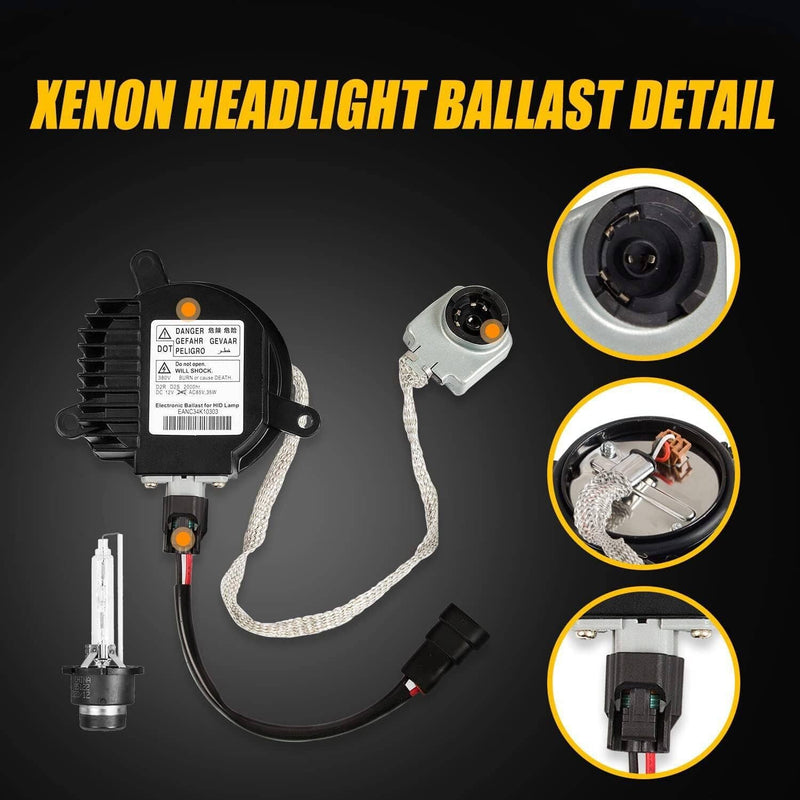 HID Xenon Headlight Ballast w/ Igniter Cord Bulb for Nissan Infiniti 28474-89904