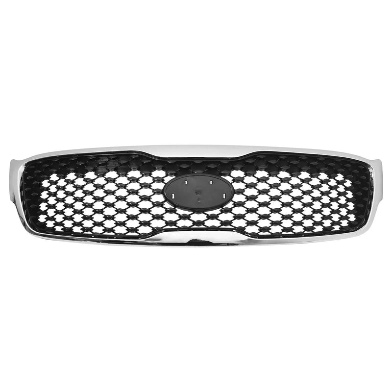 DURAFORCE For 2016-2018 Kia Sorento Front Upper Grille Radiator Sight Cover Set 86360C6000