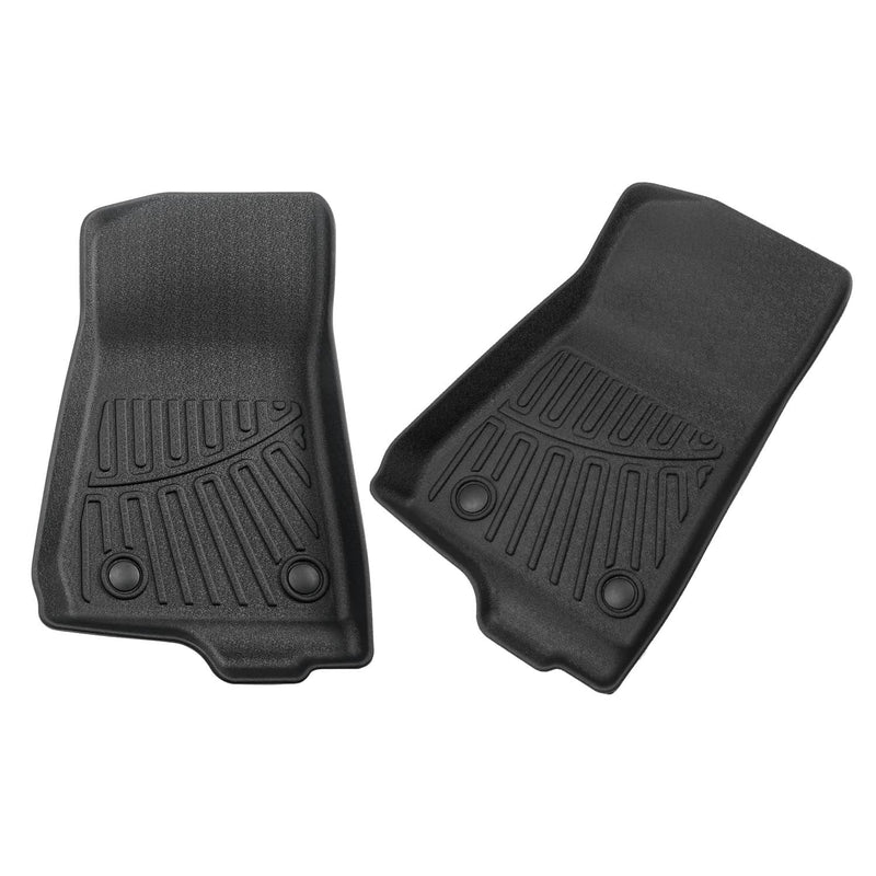 3Pcs Floor Mats for Jeep Gladiator 2020-2025 Floor Liner 3D Model Front Rear