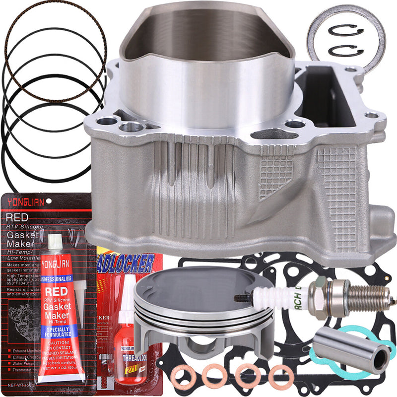 12.3:1 Cylinder Piston Gasket Top End Kit for Suzuki LTZ400 03-14 DRZ400 00-05