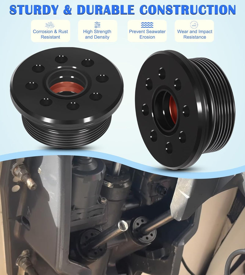 64E-43821-01-00 Screw Trim Cap Cylinder W/Seal for Yamaha 115-250HP Outboard 2PC