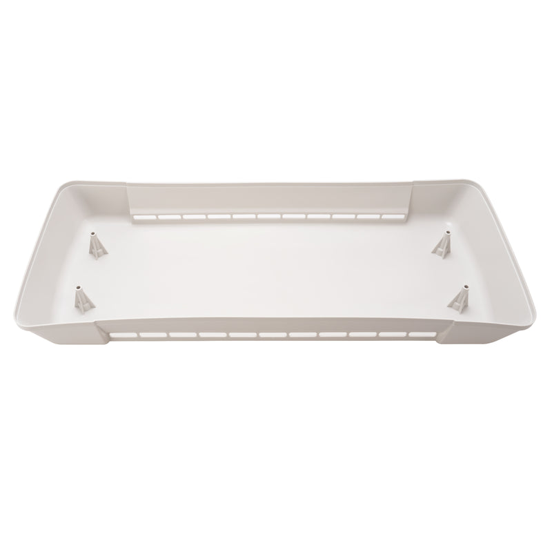 65528 White Vent Cover w/ Mounting Hardware for Dometic Refrigerator Vents