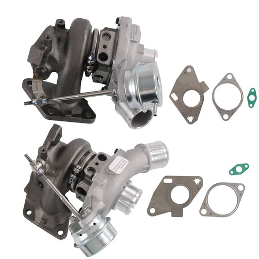 DURAFORCE FL3E-6K682-DE Turbocharger Left Right for Ford F-150 V6 2.7L JT4E-6C879-AB