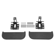 DURAFORCE Steel Side Hood Steps Running Board Nerf Bar for Jeep Wrangler JL 2018-2025 2dr