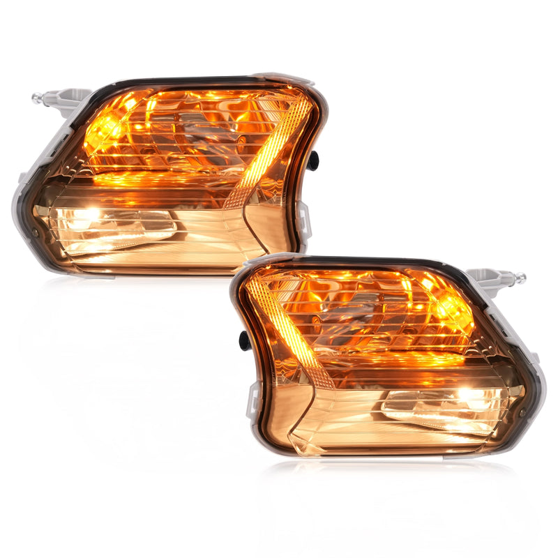 Front Fog Lights Turn Signal Lamp With Bulb for Ford Escape Kuga 2017-2019 LH RH