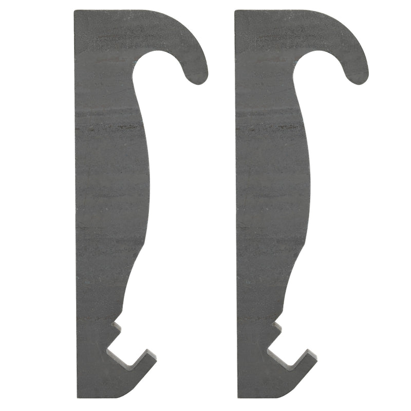2pcs Steel Quick Attach Bracket 1-1/2" for Cat Fusion Coupler Loader Mounts