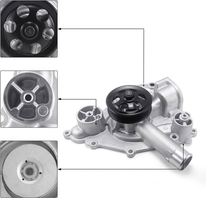 5038668AA Engine Water Pump for Chrysler 300 Jeep Grand Cherokee Charger 2011-18