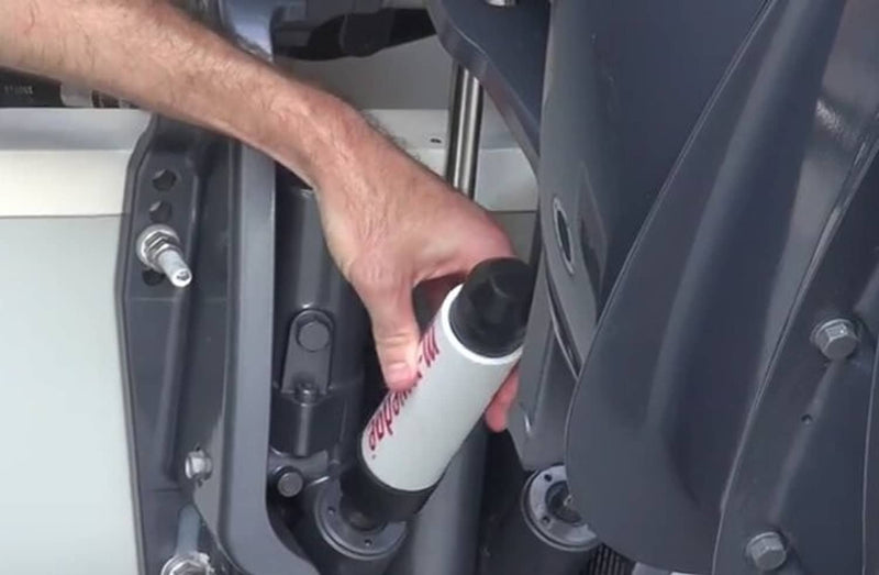 DURAFORCE Wedge Transom Saver Motor Toter Support And Steer Stop for Mercury Outboards