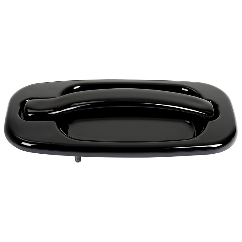 Door Handle Set for Chevy Silverado 1500 1999-2006 Smooth Black Front Outer 2PCS