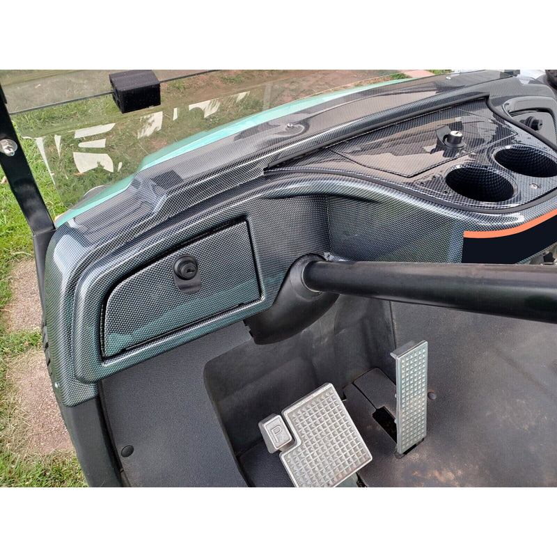 Carbon Fiber Style Dash Dashboard Cover W/Locking for Yamaha Drive G29 2007-2016