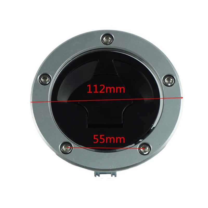Fuel Gas Cap Tank Cover Lock for Kawasaki NINJA 650 EX650 ZX600 ZX636 ZX10R
