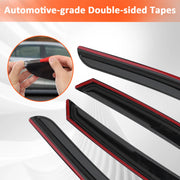 DURAFORCE Window Visor Vent Rain Guards Deflector for 2018-2022 for Honda Accord Sedan