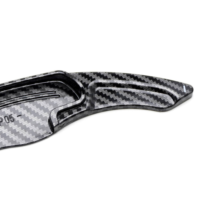 Carbon Style Twill-Weave Steering Wheel Paddle Shift for Honda Accord Civic TL