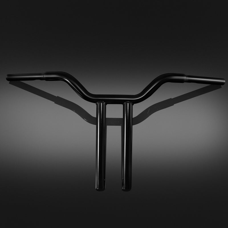 16" in Black Handlebar MX-T-Bars Fit for Harley Road King Softail Dyna Sportster