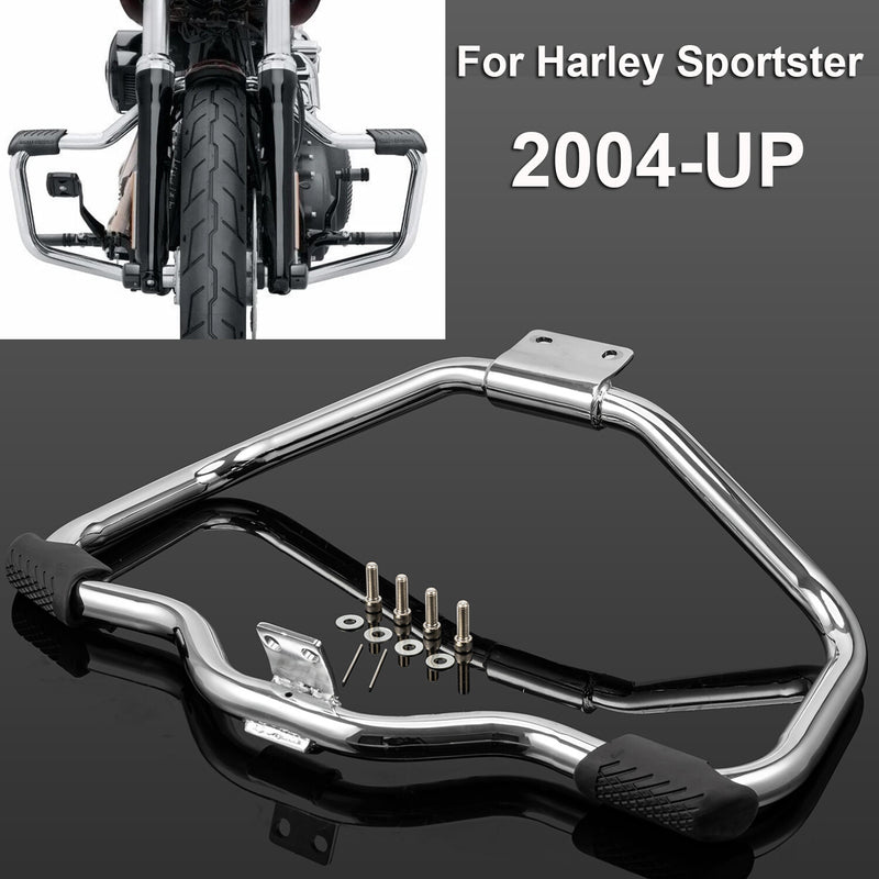 1 1/4 inch Engine Guard Highway Crash Bar for Harley Sportster Iron 1200 883 XL