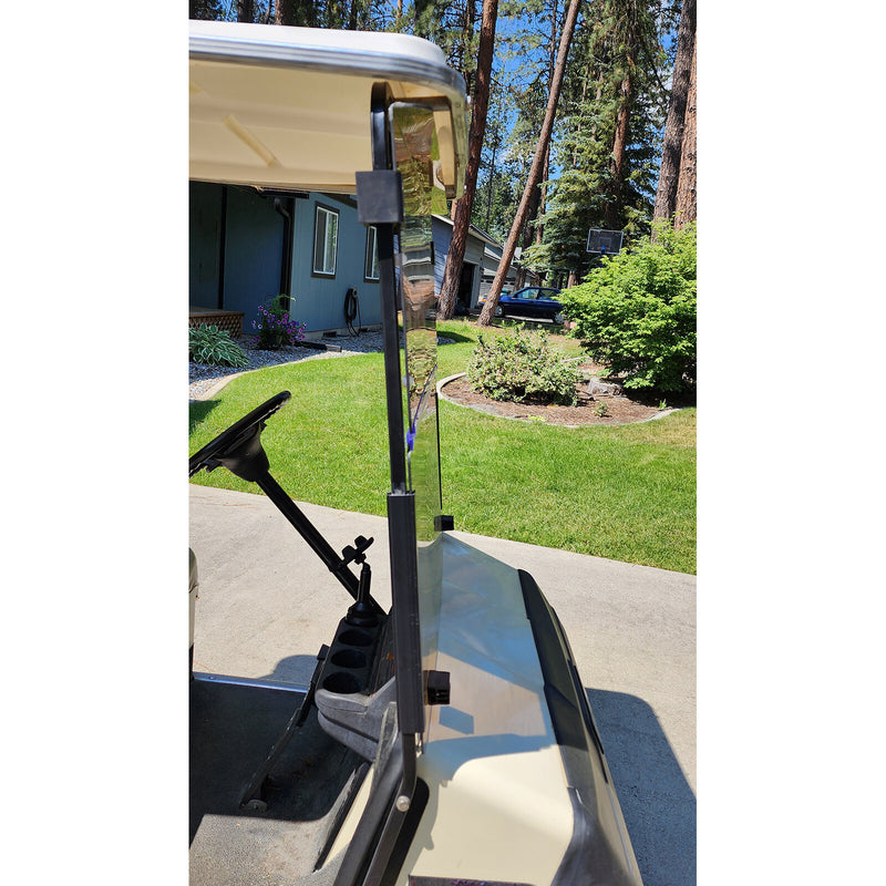 Tinted Golf Cart Folding Windshield for EZGO Marathon Gas Electric 86-94