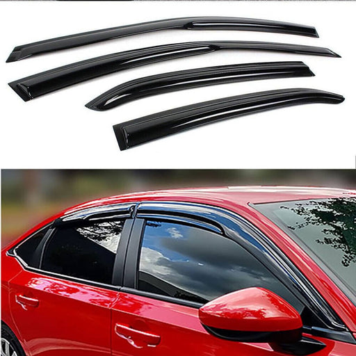 DURAFORCE JDM 3D Mugen Style Window Visors for Toyota Camry 2018-2024