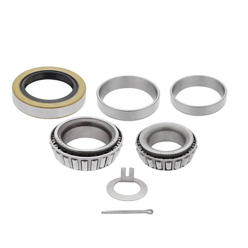 2 Set Trailer Bearing Kit Seals L44649 L44610 L68149 L68111 for 3500# Axle
