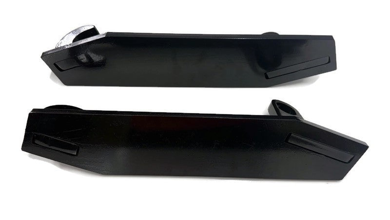 DURAFORCE Weld On Mounting Brackets for Auger Pallet Fork Brush Cutter Attachments 2pc