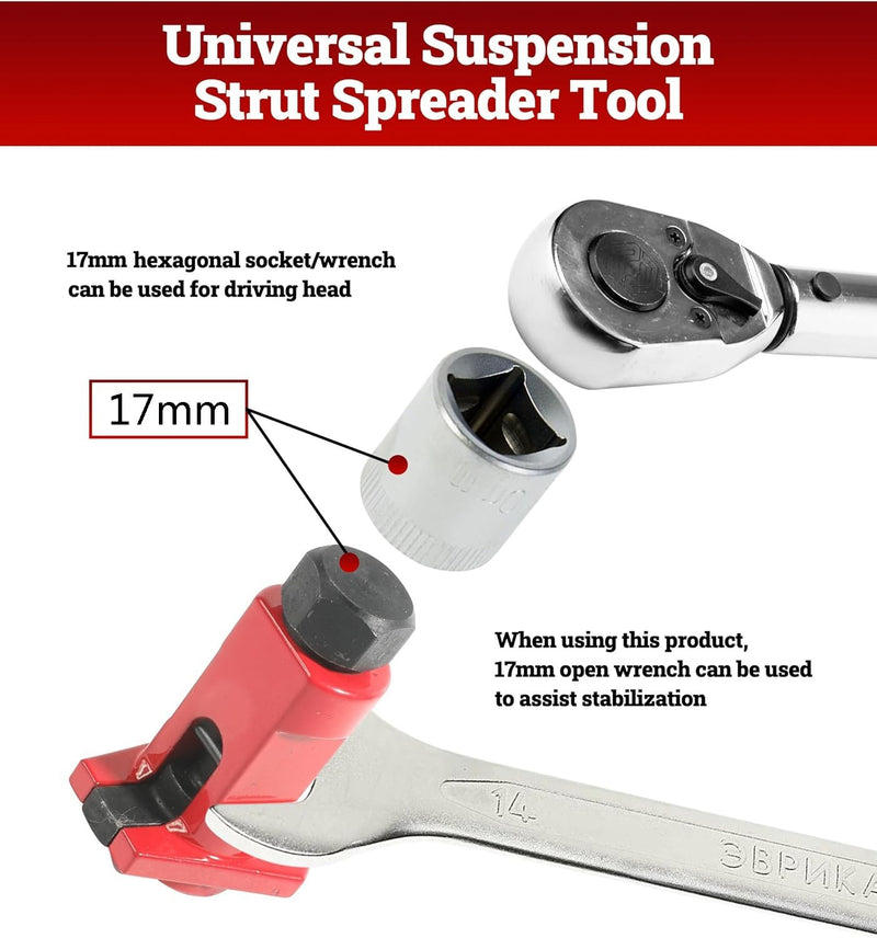 Universal Suspension Strut Spreader Tool For Car Strut Shock Absorber Removal
