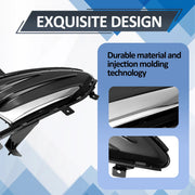 DURAFORCE Front Fog Light Cover for Edge 2019-2024 Passenger Right Side Fog Lamp Low