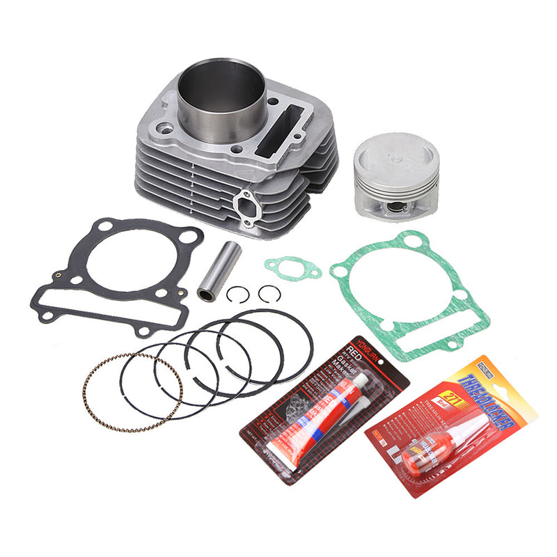 Cylinder Piston Top End Gasket Kit for Yamaha Big Bear 350 YFM350U 1996-1999