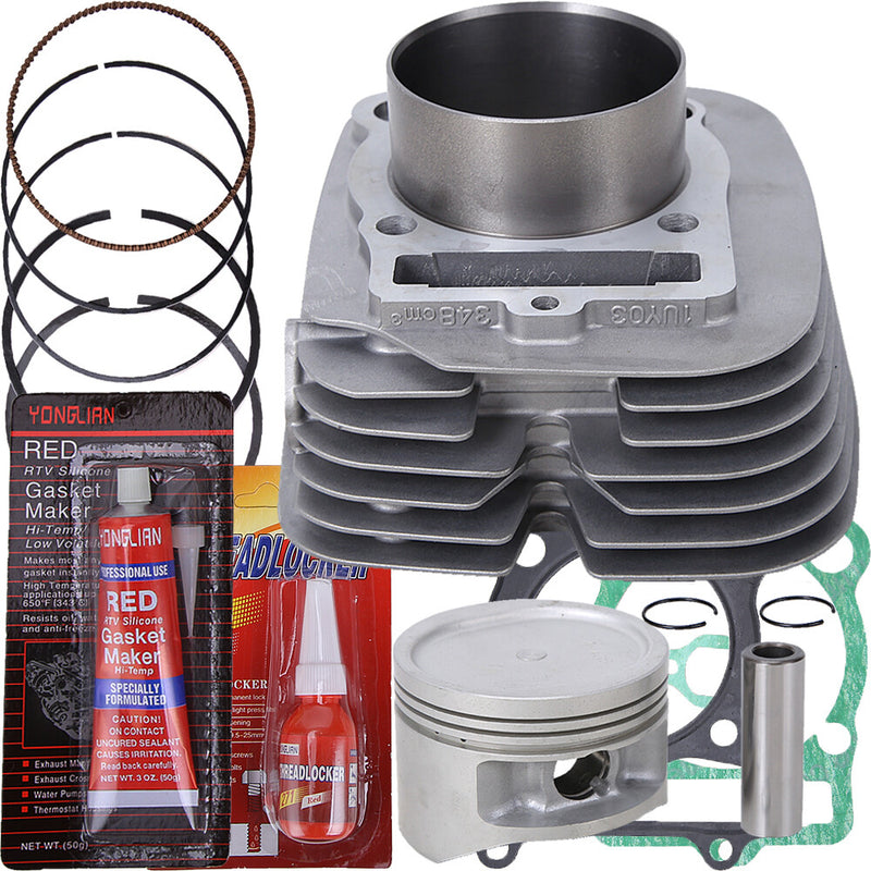 Cylinder Piston Gasket Top End Kit for Yamaha Raptor 350 YFM350R 2004-2013