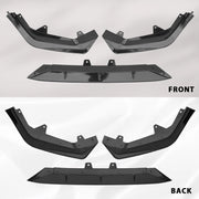 DURAFORCE For 2022-2024 Honda Civic CF Painted Rear Trunk & Roof Spoiler Wing & Front Lip
