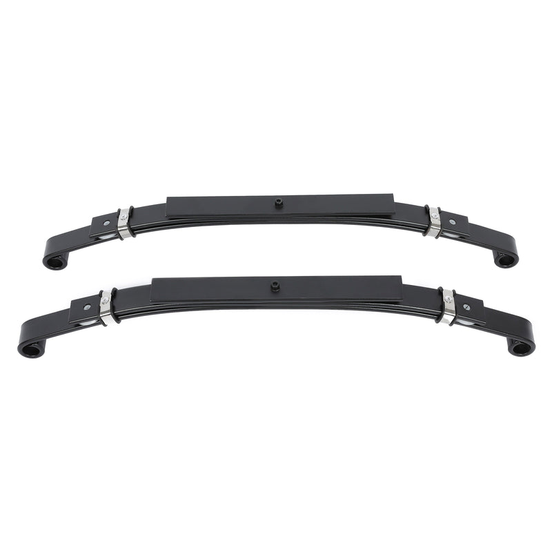 Rear Leaf Springs Heavy Duty 3-Leaf with Bushings for Club Car DS 1981+