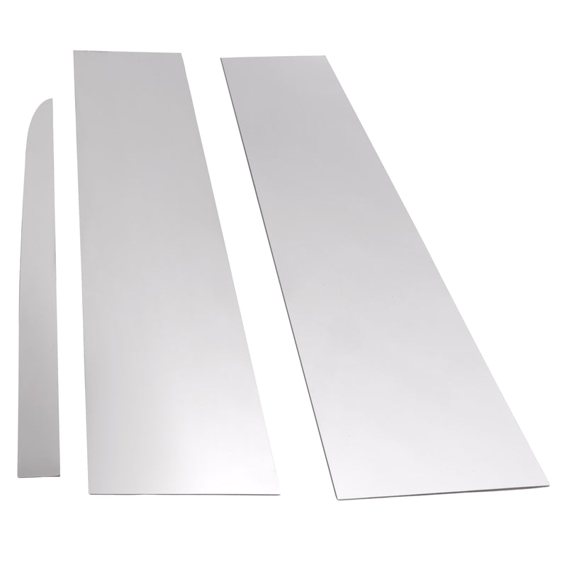 Stainless Steel Pillar Post Trim for Chevy Silverado Sierra for GMC 2019-2025