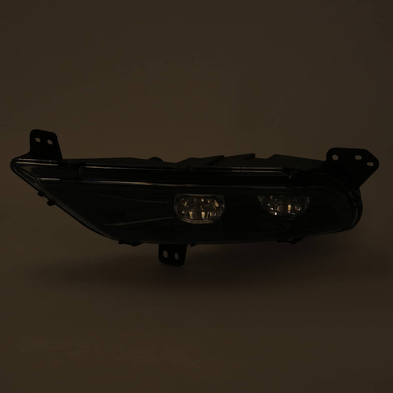 DURAFORCE LED Fog Lights for Chrysler 300 2015-2024 Front Driver Passenger Side Black