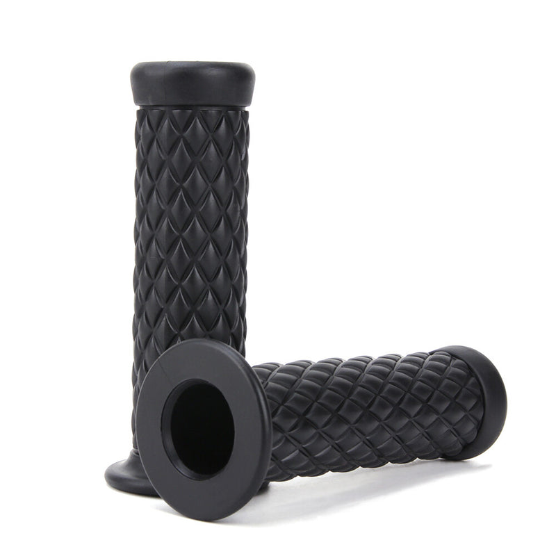 Motorcycle Hand Grips 7/8" 1'' Handle Bar for Yamaha Honda Suzuki Pair