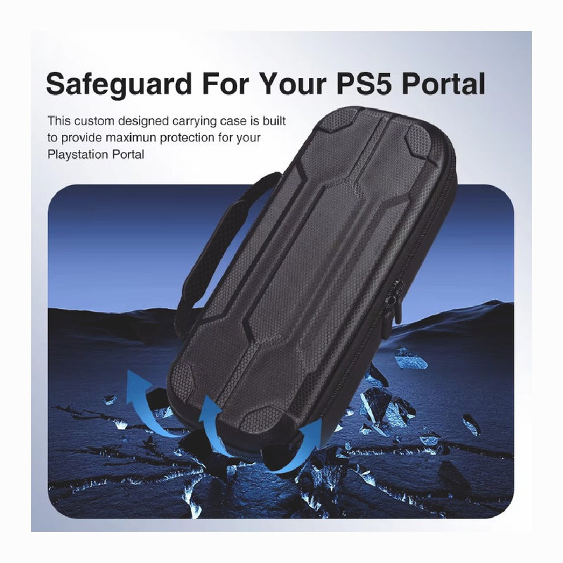 Carrying Case for Playstation Portal Remote Player Hard Shell Protective Cover
