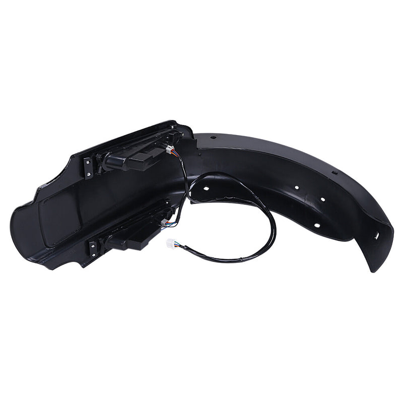 4" Extended Rear Fender LED System for 1993-2008 Harley Touring CVO