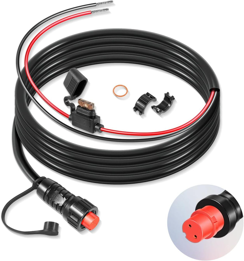 010-11425-01 Threaded Power Cable 6ft 1.8m for Garmin GLS Series Replace