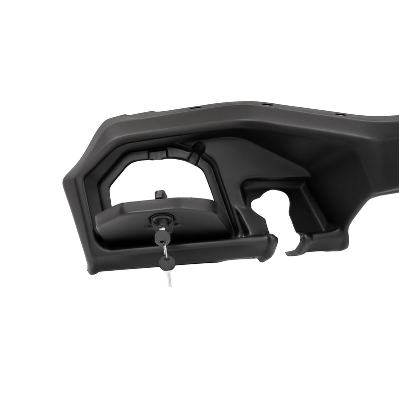 Black Golf Cart Dashboard Dash Cover w/ Key for Yamaha Drive2 2017-Up