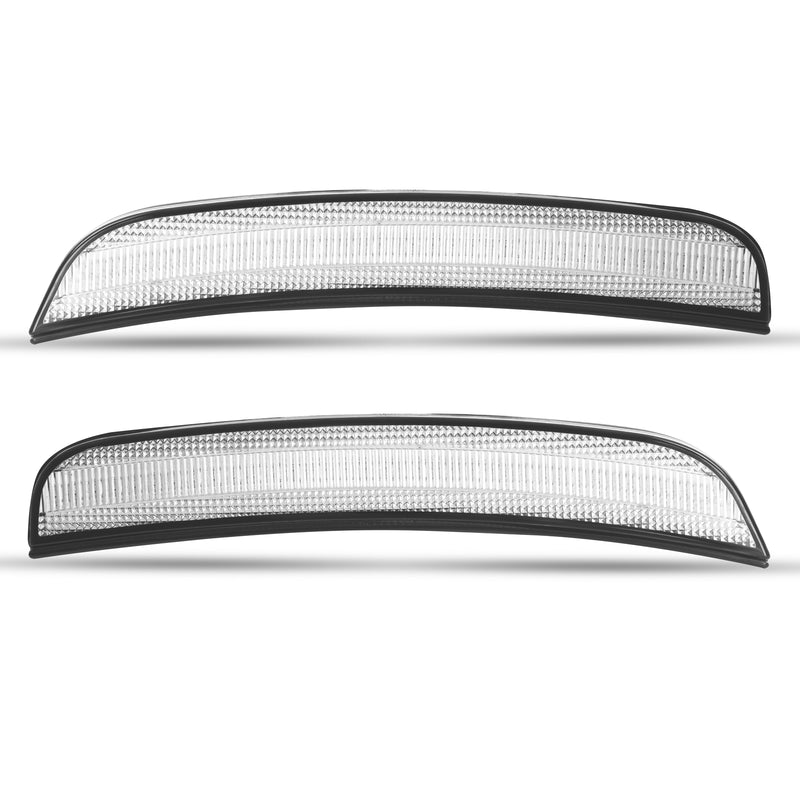 Clear LED Rear Red Side Marker Lights Lamps for Chrysler 300 300C 300S 2015-2023