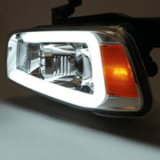 DURAFORCE LED DRL Projector Headlights for Dodge Charger 2006-2010 Left Right